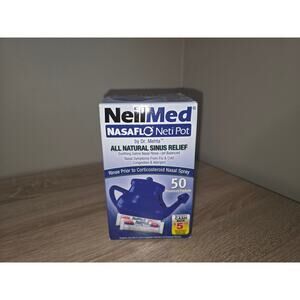 NeilMed NasaFlo Neti Pot Sinus Relief with Premixed Packet Expired